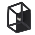 Arandela de Parede Preta Alumínio Aramada Pantoja&Carmona