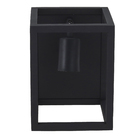 Arandela de Parede Preta Alumínio Aramada Pantoja&Carmona