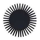 Arandela Preta Alumínio Birds Metaldomado