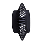 Arandela Preta Alumínio Birds Metaldomado