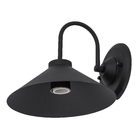 Arandela Preta Alumínio IP20 Chápeu Emalustres