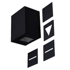 Arandela Preta Alumínio Kasse Metaldomado