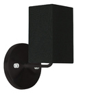 Arandela Preta De Cupula Quadrada Preto