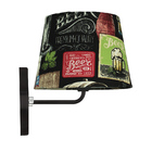 Arandela Preta De Cupula Tradicional Bar