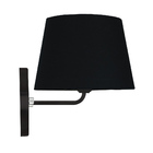 Arandela Preta De Cupula Tradicional Preta