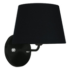 Arandela Preta De Cupula Tradicional Preta