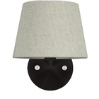 Arandela Preta De Cupula Tradicional Rustico Escuro