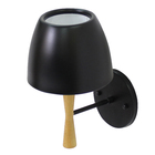 Arandela Preta Metal Baku Inspire