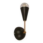 Arandela Preta Metal Chicago Inspire