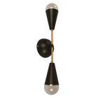 Arandela Preta Metal Chicago Inspire