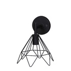 Arandela Preta Metal Estrela Primor