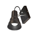 Arandela Preta Metal Hol Taschibra