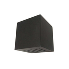 Arandela Preta Metal Portalluz