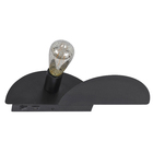 Arandela Preta Metal Vaea Inspire