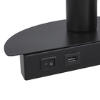 Arandela Preta Metal Vaea Inspire