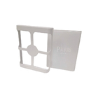 Arandela Quadrada 2 Em 1 Branca 20cm Ip65 Led 20w 3000k Bivol