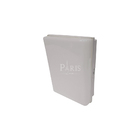 Arandela Quadrada 2 Em 1 Branca 20cm Ip65 Led 20w 6000k Bivolt