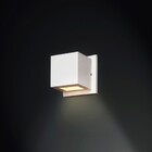 Arandela Quadrada Branca Cubo para 1 Lâmpada Halopin G9