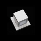 Arandela Quadrada Branca Cubo para 1 Lâmpada Halopin G9