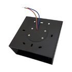 Arandela Quadrada C/2 Fachos Ip65 4w 3000k 260lm Preto-astral