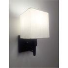 Arandela Quadrada Md-2019 Preto C/ Inter Liga E Desl Cúpula E