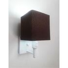 Arandela Quadrada Vivare Md-2019 Base Branco Com Interruptor