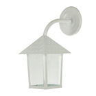 Arandela Blumenau Quadrado Metal Branco Bivolt