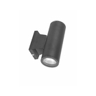 Arandela Redonda Essen 2 Fachos Preto Fosco Led 6w 3000k Bivo