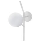 Arandela Redondo 186010-11 Flora Blumenau Branco