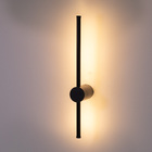 Arandela Remo Tubo Luz Indireta 3000k 12w Preto