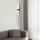 Arandela Remo Tubo Luz Indireta 3000k 12w Preto
