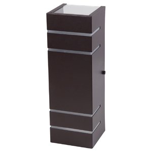 Arandela Retangular 4 Frisos Externa Interna Muro Parede ...