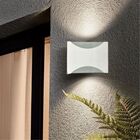 Arandela Retangular Branca