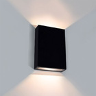 Arandela Retangular C/2 Fachos 4w 3000k 130lm Ip65 Preto-astr