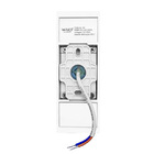 Arandela Retangular C/2 Fachos 5w 3000k 150lm Ip65 Branco 10º