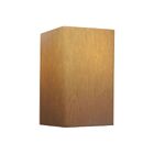 Arandela Retangular Retro Md-2002 Cúpula Em Tecido 25/16x10cm