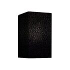 Arandela Retangular Retro Md-2002 Cúpula Em Tecido 25/16x10cm