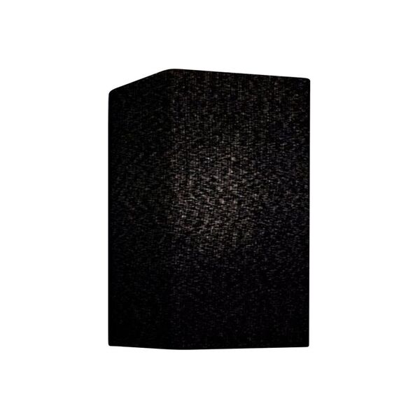 Arandela Retangular Retro Md-2002 Cúpula Em Tecido 25/16x10cm