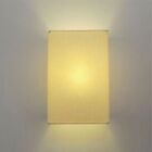 Arandela Retangular Retro Vivare Md-2002 Cúpula Em Tecido 25/