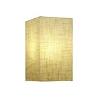 Arandela Retangular Retro Vivare Md-2002 Cúpula Em Tecido 25/