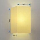 Arandela Retangular Retro Vivare Md-2029 Cúpula Em Tecido 18x