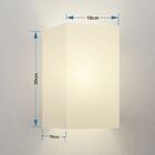 Arandela Retangular Retro Vivare Md-2029 Cúpula Em Tecido 18x