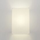 Arandela Retangular Retro Vivare Md-2029 Cúpula Em Tecido 18x