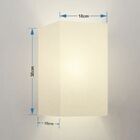 Arandela Retangular Retro Vivare Md-2029 Cúpula Em Tecido 18x