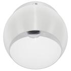 Arandela Retrô Bola Lavabo Banheiro Corredor Sacada Branco