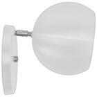 Arandela Retrô Bola Lavabo Banheiro Corredor Sacada Branco