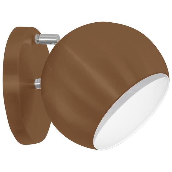 Arandela Retrô Bola Lavabo Banheiro Corredor Sacada Cobre