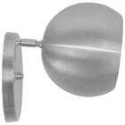 Arandela Retrô Bola Lavabo Banheiro Corredor Sacada Escovado