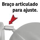 Arandela Retrô Bola Lavabo Banheiro Corredor Sacada Escovado