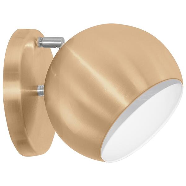 Arandela Retrô Bola Lavabo Banheiro Corredorsacada New Cobre